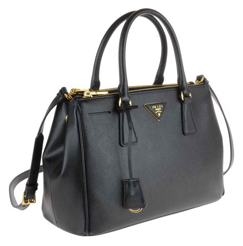 borsa nera donna prada|borse in pelle prada.